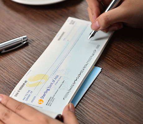 sterlinng bank Check Clearing