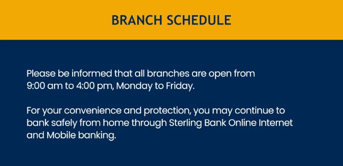 branch sched